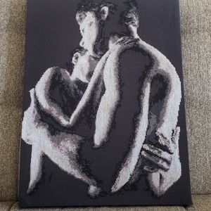 cross stitch embroidery picture handmade